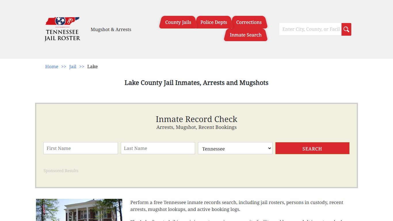 Lake County Jail Inmates, Arrests and Mugshots - Jail Roster Search